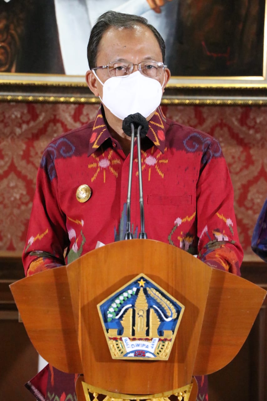 Gubernur Bali, perpanjangan PPKM level 4 di Bali, masyarakat taat akan Protokol Kesehatan