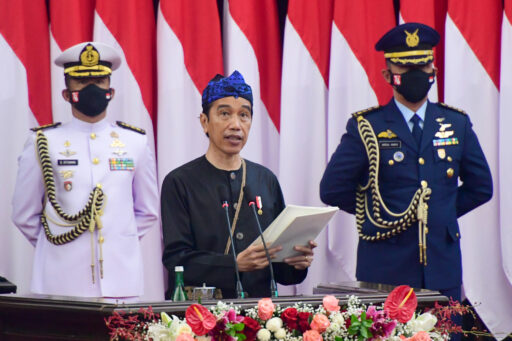Presiden Joko Widodo Tetapkan   Anggaran  Belanja  Pemerintah  Rp. 2.702,7 Triliun di  RAPBN  2022