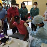 Denpasar Gencarkan Vaksinasi Bagi Disabilitas.Ny. Antari Jaya Negara Ajak Tetap Disiplin Prokes.