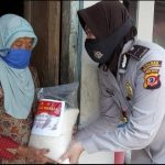 Sambut HUT Polwan Ke – 73, Laksanakan Baksos Kepada Warga Kurang Mampu Dimasa PPKM