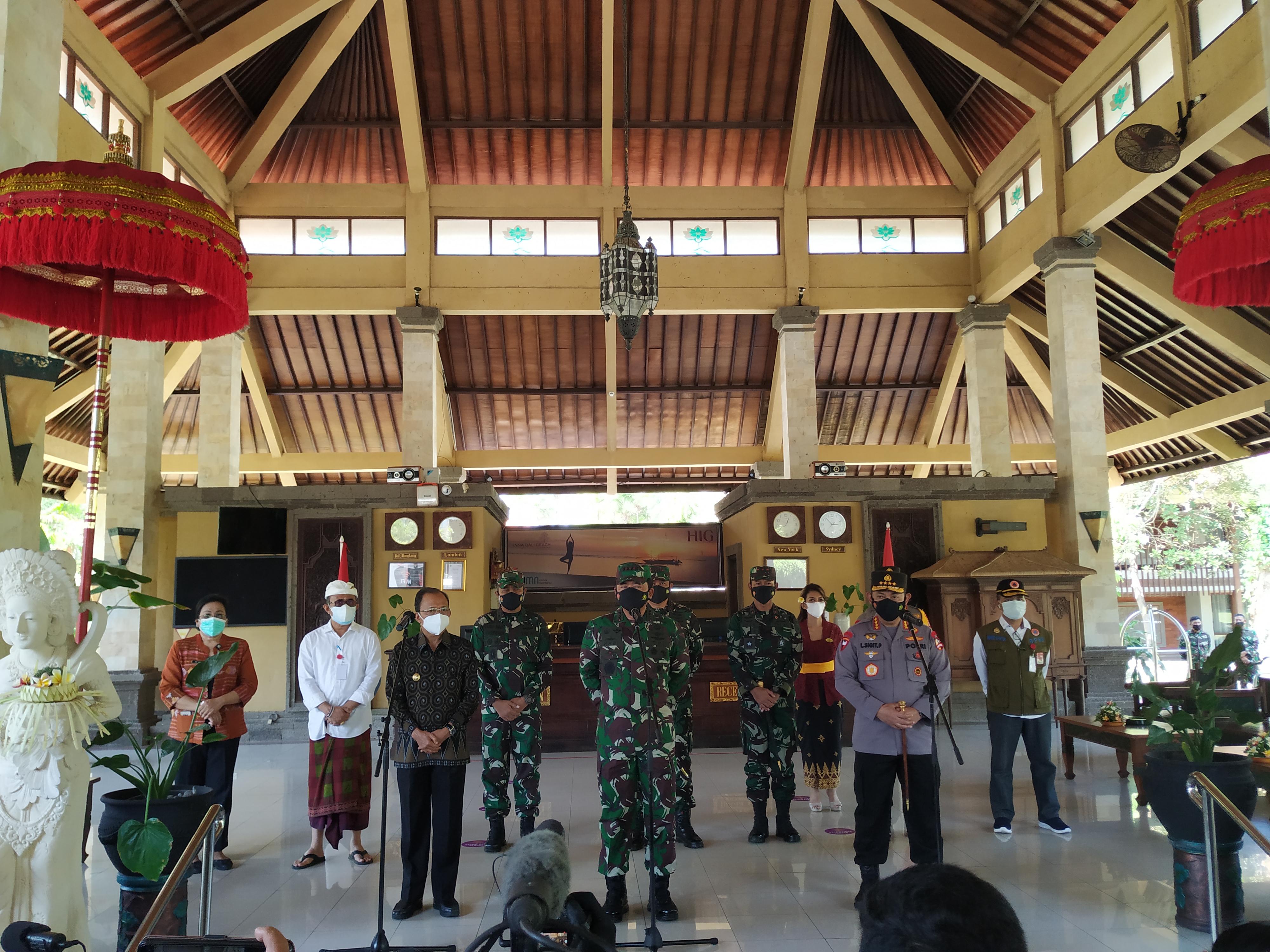 Panglima TNI dan Kapolri : Isoter di Denpasar Bali sudah bagus  dan berjalan dengan baik