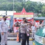 Kakorlantas Polri Cek Vaksinasi di Papua Hingga Penerapan PPKM Level 4