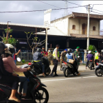 PPKM Level 4 Dihari Terakhir, Polres Gianyar Konsisten Laksanakan Penyekatan.