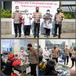Kapolda Jabar Tinjau Vaksinasi Tahap I dan Tahap II Untuk Masyarakat Umum serta Keluarga Polri