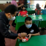 Berbagi Kasih Ditengah Pandemi, Pemerintah  Kota Denpasar Sumbang Makanan Kepada Yayasan Pendidikan Dria Raba Denpasar