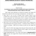 Dewan  Perwakilan Rakyat  Provinsi  Bali