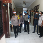Pastikan  kesiapan  mako  dan penanganan Covid 19, Kapolres  Gianyar kunjungi mako Polsek  Sukawati