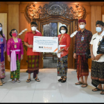 Pemkot Terima Bantuan Paket Sembako Dari BNI Cabang Denpasar.