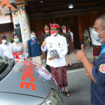 Jaya Negara Resmikan Ambulan Karang Taruna Denpasar dan JFC
