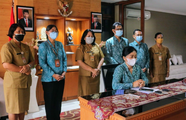 Tim Penggerak PKK Denpasar Siap Tuntaskan Vaksinasi Bagi Penyandang Disabilitas di Kota Denpasar