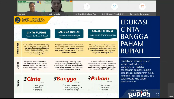 Peran dan Fungsi Bank Indonesia dalam Pemulihan Ekonomi pada Masa Pandemi :  BI dalam menjaga kestabilan sistem keuangan, harus berkoordinasi dengan Pemerintah dan Lembaga lain, terutama OJK dan LPS