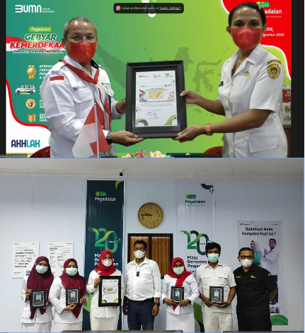 Apresiasi PT Pegadaian (Persero) kepada Tenaga Kesehatan Dalam Bentuk Logam Mulia