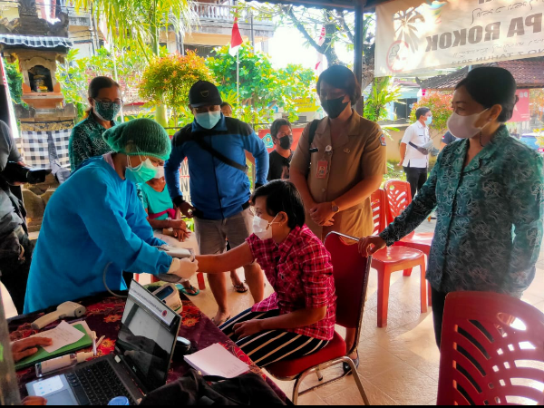 Antari Jaya Negara Support Pelaksanaan Vaksinasi Bagi Penyandang Disabilitas