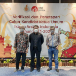 Tiga  Kandidat   Ketua  Umum IAI Tahun 2021-2024, Tanda Tangan Pakta Integritas