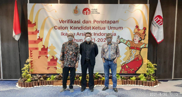 Tiga  Kandidat   Ketua  Umum IAI Tahun 2021-2024, Tanda Tangan Pakta Integritas