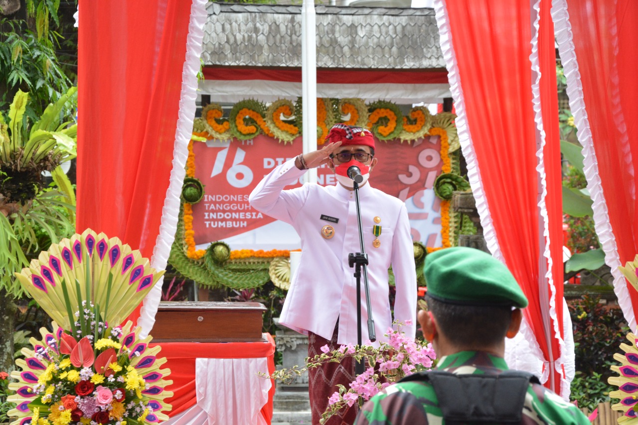 Hut RI Ke-76 Tahun,  Wali  Kota  Denpasar Berharap  Pandemi  Covid-19 Segera  Berakhir