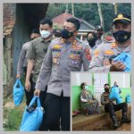 Kapolres Majalengka Salurkan Bansos Door To Door Kepada Warga Kurang Mampu