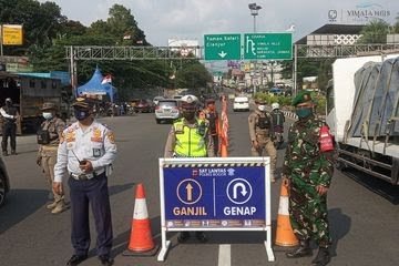 Polda Jabar Berlakukan Ganjil Genap Terpadu di Puncak Bogor
