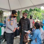 Percepat Penanganan Covid-19, Polsek Dentim Gandeng  BVD  menggelar vaksinasi covid-19 massal 