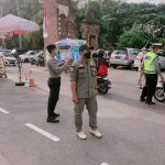 Tekan Penyebaran Covid 19, Tim Yustisi Pantau Prokes di Obyek Wisata.