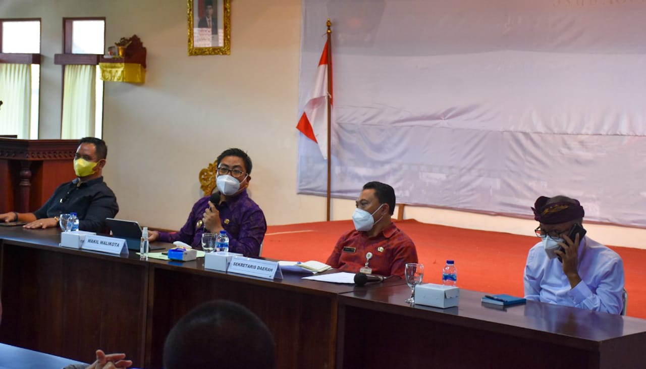 Wawali Arya Wibawa Pimpin Sosialisasi Penataan Pantai Sanur.Pengerjaan Fisik Dimulai Awal Oktober, Seluruh Stakeholder Berikan Dukungan