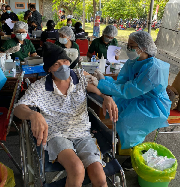 Kota  Denpasar Kebut Vaksinasi Covid-19 Disabilitas, Diharapkan Tuntas Akhir September 
