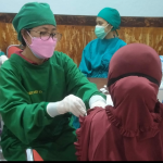 Tingkatkan Cakupan Vaksin Masyarakat.Kelurahan Sumerta Gelar Vaksinasi Menyeluruh