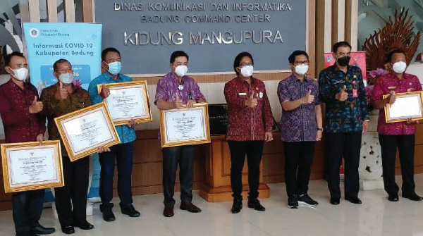 Bandara I Gusti Ngurah Rai – Bali, Terima Penghargaan Tertib Ukur Dari Pemkab Badung