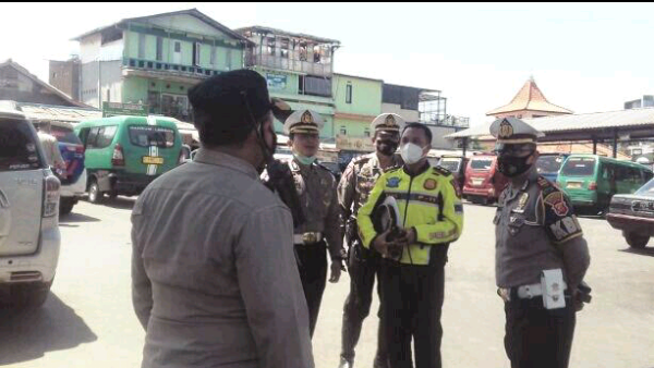 Pelaksanaan Ganjil Genap, Kasat Lantas Polrestabes Bandung Tinjau Terminal Ledeng Kota Bandung