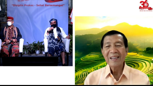 Mangku Pastika Minta Warga Flobamora Bali Patuhi Aturan Kependudukan dan Menyama Braya dengan Krama Bali