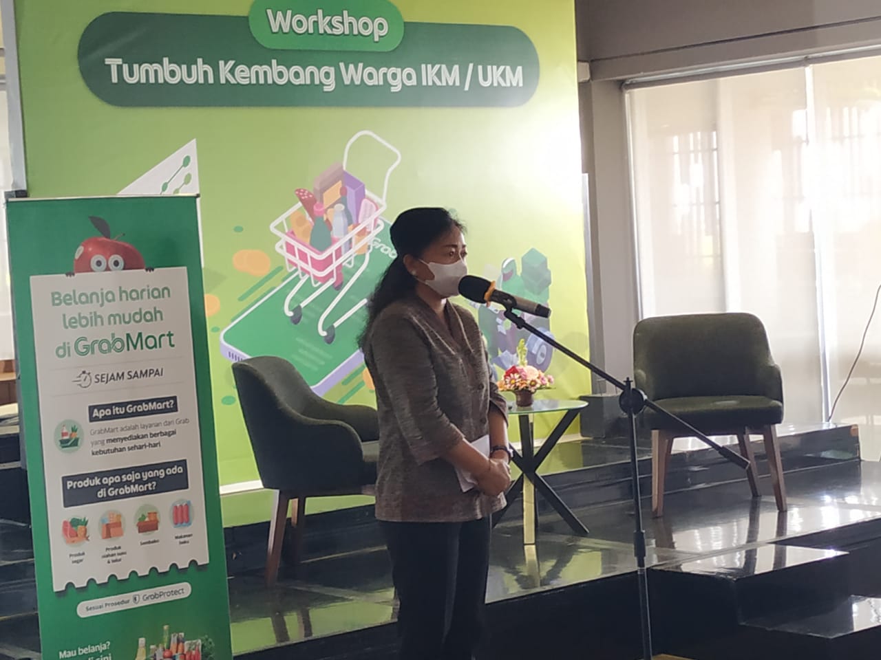 Sinergi Bersama Aplikasi Transportasi Ny. Antari Jaya Negara Buka Workshop Digital Marketing Bagi IKM/UKM Denpasar.