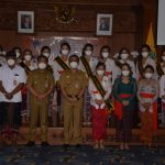 Ny. Sagung Antari Jaya Negara Kukuhkan Bunda Paud Kecamatan,Desa/Kelurahan Se Kota Denpasar