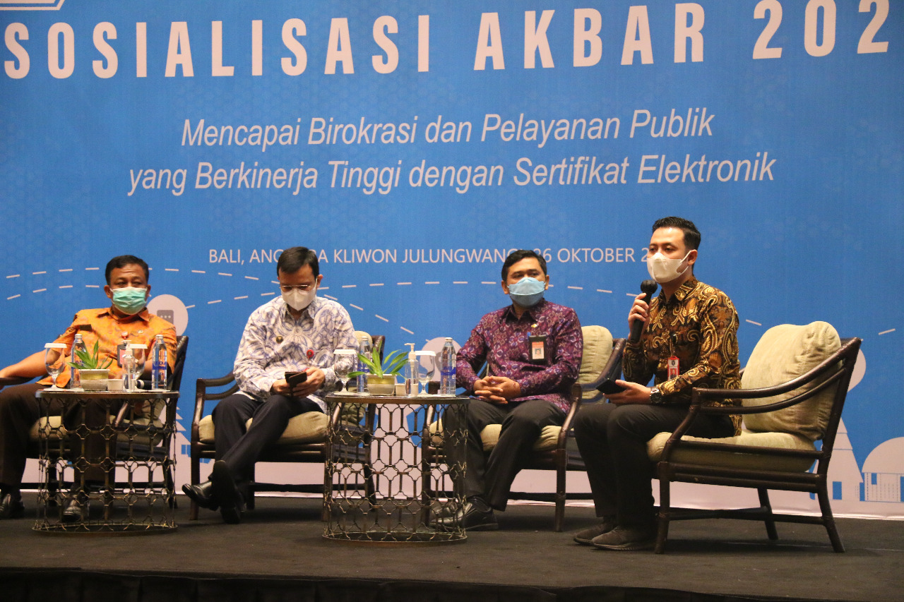 Meningkatnya Kebutuhan Tanda Tangan Elektronik, BSrE Adakan Sosialisasi Akbar di Bali