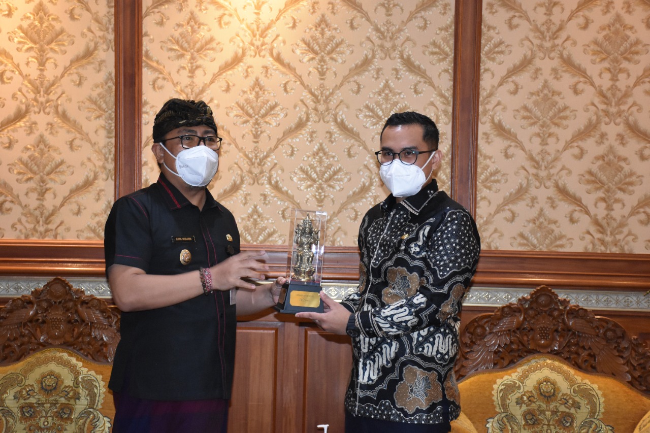 Wawali Arya Wibawa Terima Kunjungan Wawali Tangsel