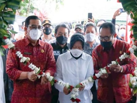 Sambut Risma, Bupati Tabanan Dukung Penuh Program Kemensos
