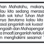 Renungan  JOGER