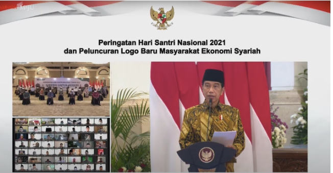 Presiden Minta MES Jadi Lokomotif Pengembangan Ekonomi Syariah