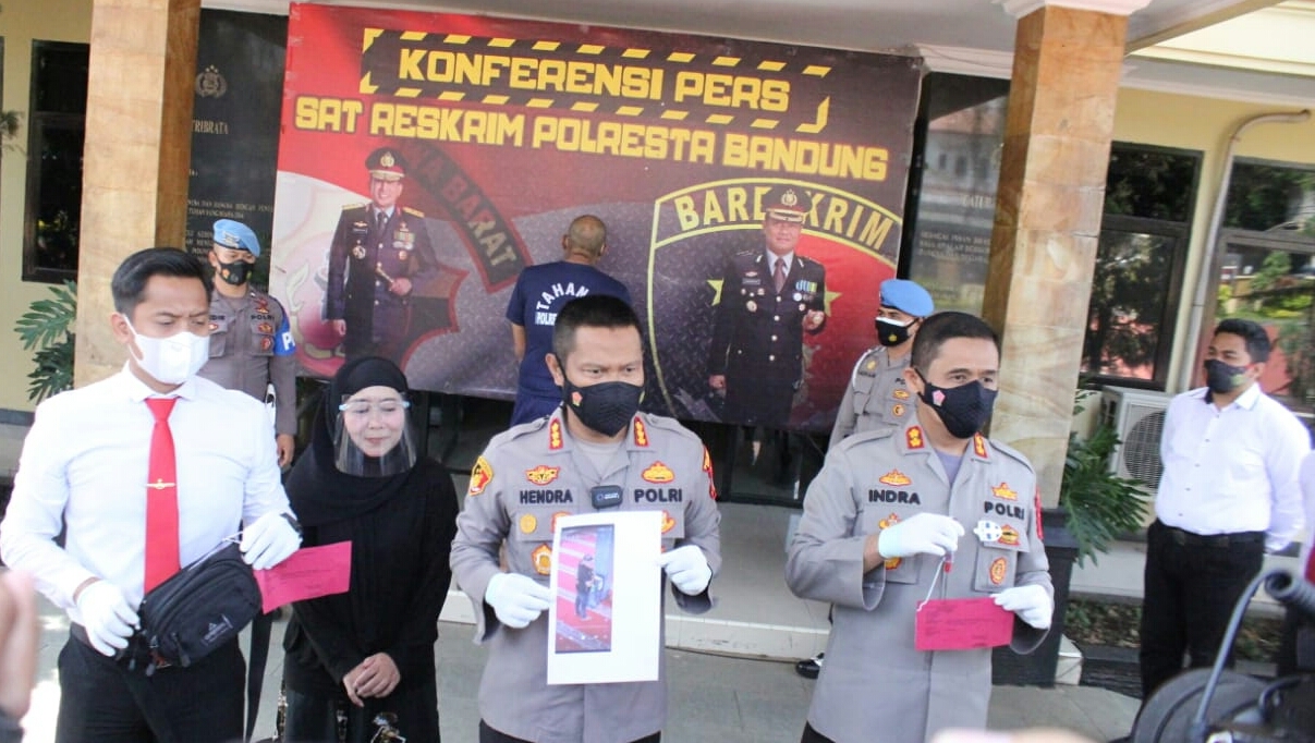 Sat Reskrim Polresta Bandung Ringkus Residivis Spesialis Curi Uang Kota Amal