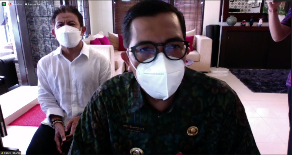 Bupati Tabanan I Nyoman Gede Sanjaya : TPID Kabupaten Tabanan komitmen pantau harga jelang Hari Raya Galungan dan Kuningan