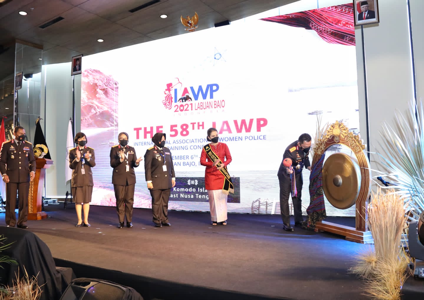 Gelar IAWP Pertama Kali, Kapolri : Indonesia Mampu Laksanakan Event Internasional di Tengah Pandemi Covid-19.