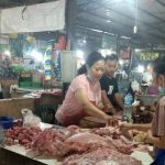 Pastikan Kesehatan Daging Jelang Galungan, Distan Denpasar Gelar Pemeriksaan Kesehatan Daging Babi.