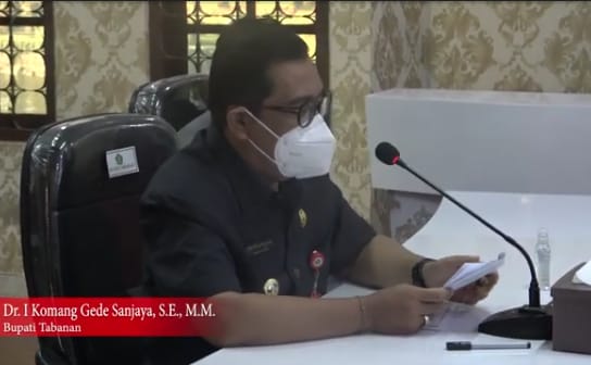 Bupati Tabanan Sampaikan Tujuh Buah Ranperda Pada Rapat Paripurna DPRD Kabupaten Tabanan