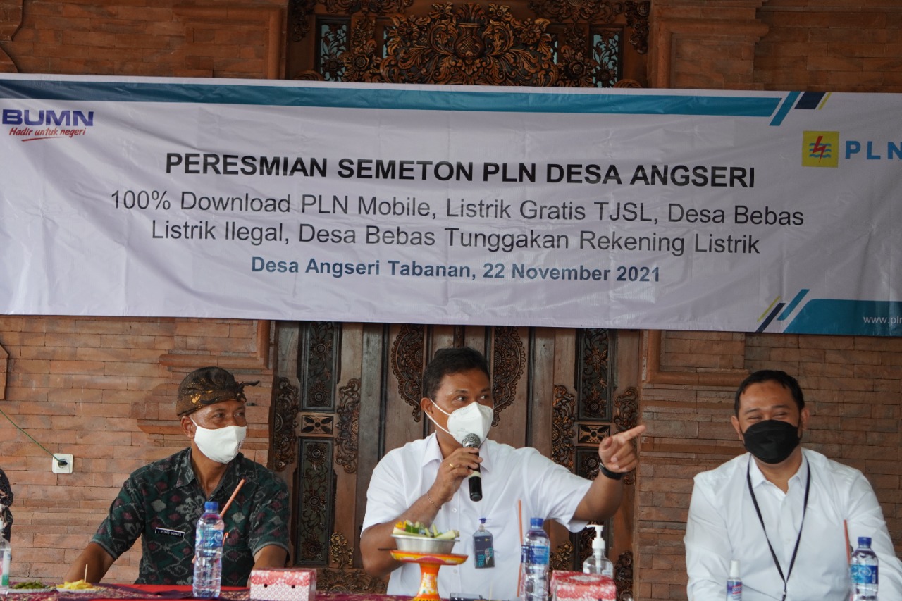 Angseri, Desa 100% PLN Mobile yang Siap Go Digital
