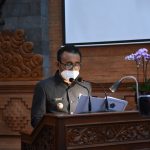 Pembukaan Rapat Paripurna DPRD Denpasar.Jaya Negara Sampaikan Ranperda APBD Tahun 2022