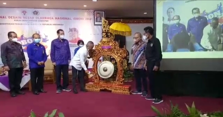 Kemenpora Review Total Olah Raga Nasionan : Rumuskan Desain Besar Olah Raga Nasional (DBON) Menuju Indonesia Emas 2045