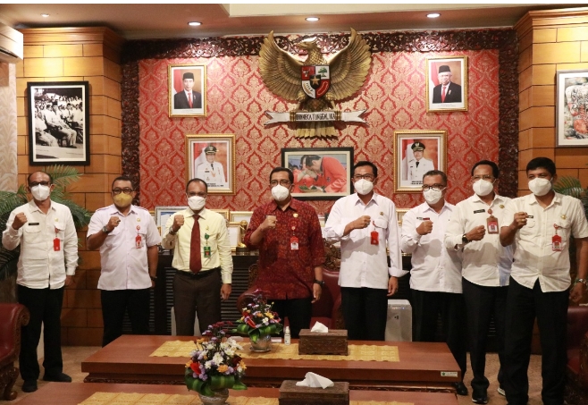 Bupati Tabanan Terima Audiensi sekaligus Perkenalan KPN Tabanan yang Baru