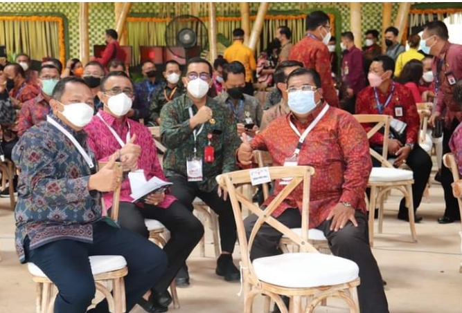 Bupati Tabanan Hadiri Peluncuran Peta Jalan Ekonomi Kerthi Bali