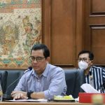 Bupati Tabanan Ikuti Rakor Penanganan Covid-19 dengan Gubernur