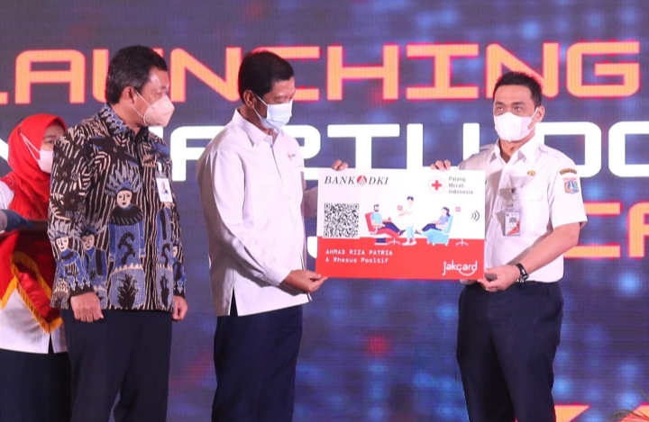 Kolaborasi Bank DKI – PMI DKI Jakarta, Luncurkan Kartu Donor Darah Berbasis JakCard
