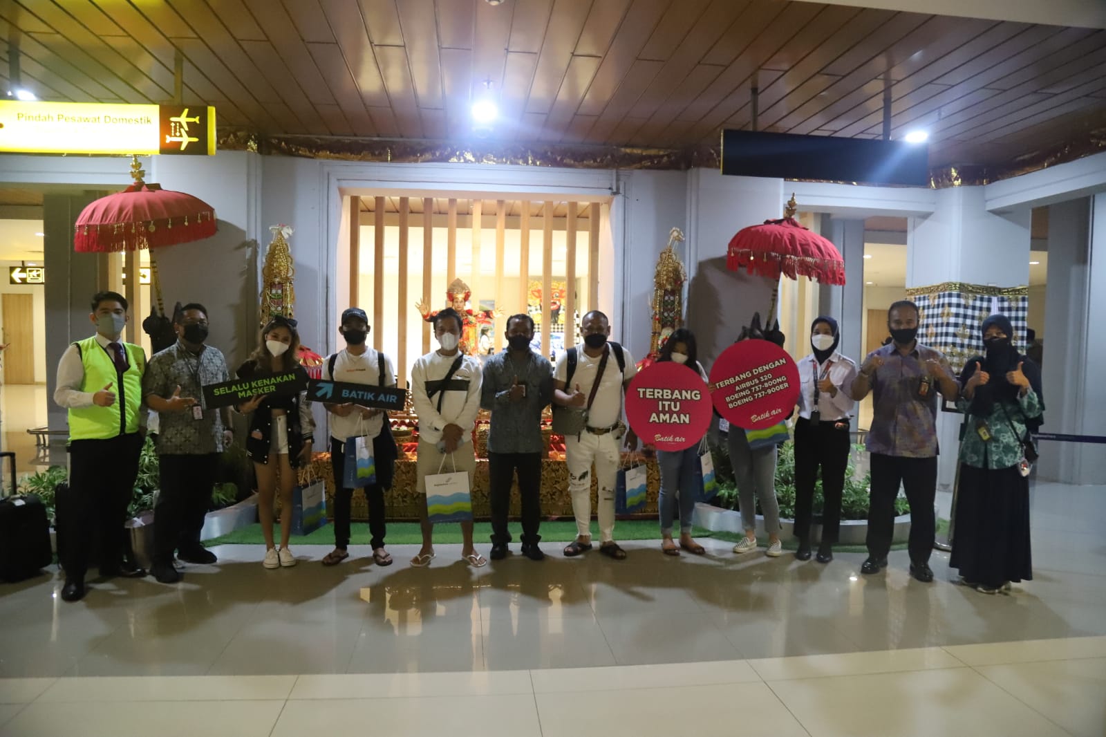 Momentum Tahun Baru 2022, Bandara Internasional I Gusti Ngurah Rai – Bali Berikan Apresiasi Ke Pengguna Jasa